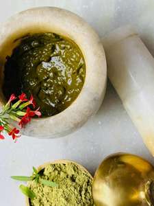 Extracto de hoja de Lawsonia Alba cultivado salvaje orgánico, extracto de hierbas naturales en polvo de Heena, tambor farmacéutico envasado al vacío en lata de botella - Product Image 2