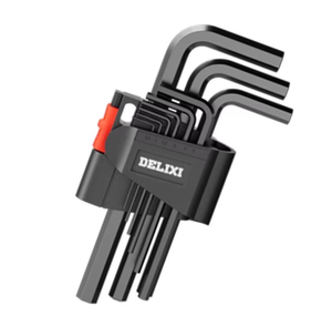 Conjunto de Chaves <span class=keywords><strong>Allen</strong></span> de Braço Longo 9 Peças em Aço S2 Métrico - Product Image 1