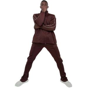 Nouveau pantalon Hip Hop léger deux pièces pour hommes Streetwear Design poches évasées Jogger Stack pantalon ensemble - Product Image 1