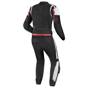 Traje de Motocicleta Cómodo, Traje de Motocicleta de Cuero Resistente, Traje de Motocicleta de Alta Calidad Resistente al Viento - Product Image 3