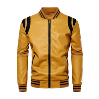 Veste en cuir pour homme 2026, veste de motard patchwork, vestes de moto pour homme, manteaux d'hiver décontractés en polaire chauds