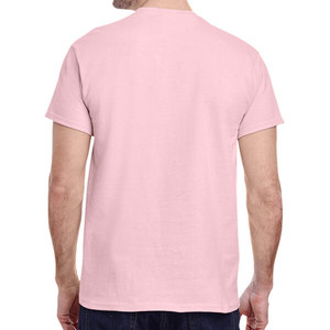 T-shirt en coton à manches courtes et col rond personnalisé de niveau suivant T-shirts à col rond Tissu de qualité supérieure T-shirt Slim Fit de couleur unie - Product Image 6