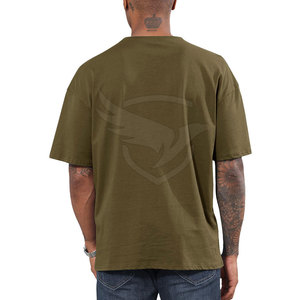 Camiseta de gran tamaño de alta calidad de etiqueta privada Cantidad a granel Camiseta de gran tamaño de algodón a la venta - Product Image 3