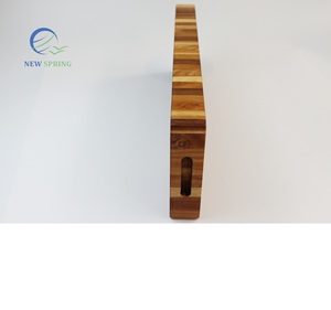 Planche de bois de teck de grain d'extrémité écologique de haute qualité pour la cuisine pour les meubles de poignée de main dans l'utilisation de cuisine - Product Image 3