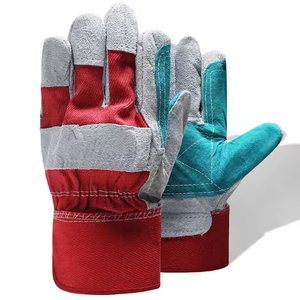 Guantes de Trabajo de Piel de Oveja para Hombre, Guantes de Seguridad Industriales para la Construcción - Product Image 1