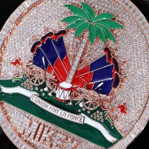 Elegante Collar con Colgante de Diamante Moissanite VVS con Incrustaciones de Estilo Hip Hop, Chapado en Oro, Plata 925, Diseño de Lujo - Product Image 2