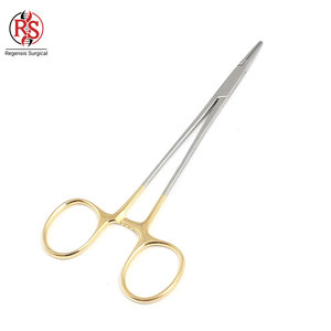 Portaagujas Halsey Hecho a Medida, Instrumentos Quirúrgicos de Acero Inoxidable, Portaagujas Halsey - Product Image 1