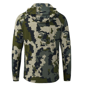 Nouveauté Sweat à capuche de chasse personnalisé respirant à demi-zip devant Hiver Séchage rapide Homme Coton Polyester Sweat à capuche - Product Image 2