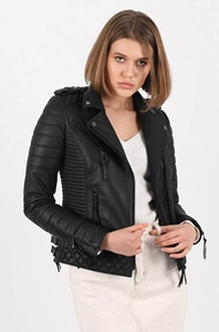Customised Men's Motorbike Genuine Leather <b>Jacket</b> Stand Collar Canvas Casual <b>Waterproof</b> Windproof <b>Winter</b> Wear OEM Service for - Product Image 6