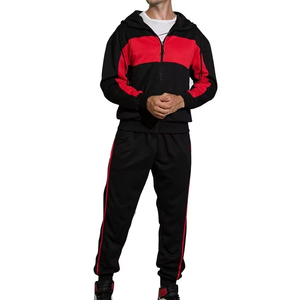 Survêtement pour homme en coton et polyester, créez votre propre survêtement pour homme, haut à fermeture éclair, survêtement de jogging pour homme, vente en gros - Product Image 1