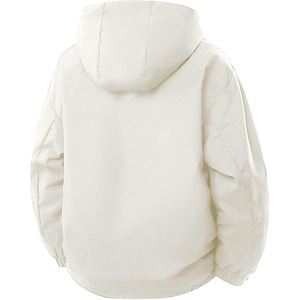 Chaquetas Casuales de Invierno con Capucha Unisex con Logotipo Personalizado OEM, Estilo Urbano Americano, Cortavientos Impermeable para Uso en Exteriores - Product Image 2