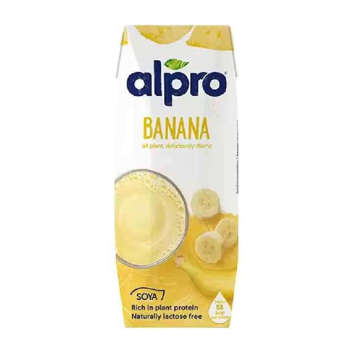 Alpros Nutty Almond Plant-Based Long Life Drink, Vegan & Dairy Free, 1L Pack