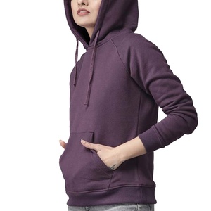 Vêtements pour femmes, sweats à capuche grande taille, pull respirant, fabricant OEM, 65% coton, 35% polaire, léger, surdimensionné, 2026 - Product Image 2