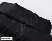 Veste matelassée à logo personnalisable pour hommes grande taille dernier modèle manteau d'hiver en polyester de haute qualité respirant imperméable vente en gros