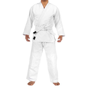 Uniforme de judo et de jiu-jitsu en coton pur sur mesure, kimono d'arts martiaux pour le karaté, vêtements d'entraînement durables et confortables - Product Image 1