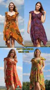 Nuevo Vestido de Algodón Jungle Blast para Mujer, Tejido Transpirable y Ecológico, Perfecto para Vacaciones de Verano y Ropa de Playa - Product Image 2