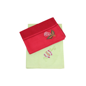 Serviettes de cuisine brodées en coton doux de luxe de haute qualité de la meilleure conception OEM 100% pour une utilisation polyvalente - Product Image 5