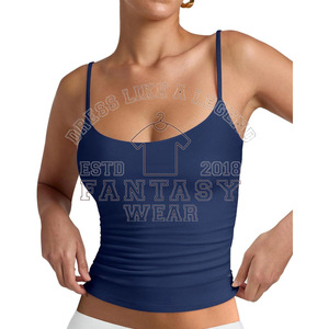 FANTASY WEAR OEM 2026 – Débardeur de sport pour femme, haute élasticité, couleur unie, coupe ajustée, qualité supérieure, avec design et logo personnalisés - Product Image 1