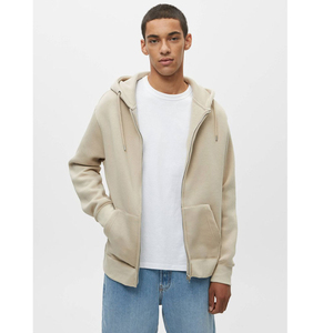 Sweats à capuche avec fermeture éclair de bonne qualité, haut de gamme, unisexe, 100% coton, OEM, logo personnalisé, à la mode, vente pour hommes - Product Image 5