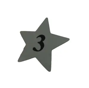 Home Decorative Iron Star Shape Candle Pin No 3 Silver Color Powder Coating Home Decor For Christmas Decor Handmade