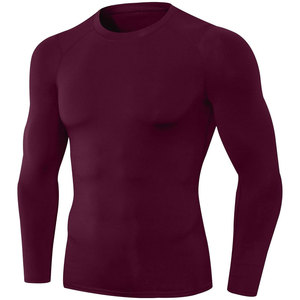 Calidad personalizada de secado rápido, transpirable, ecológico, diseño frontal, camisa Rash Guard UPF50, ajuste de compresión global, pedido mínimo - Product Image 1