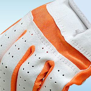 Gants de golf en cuir véritable de haute qualité avec logo personnalisable, accessoire de sport pour la main gauche, pour le golf et le cyclisme, toutes saisons - Product Image 2