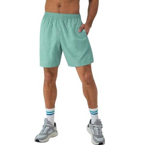 Marque privée Hommes 100% Coton Polyester Gym Formation Joggers Plaine Solide Shorts De Sport Poches Casual Jogging Shorts En Gros - Product Image 1