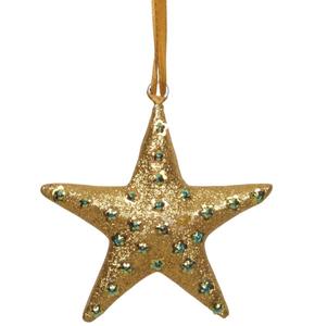 Ornement de Noël suspendu en métal fait main, écologique, art personnalisé, couleur et forme sur mesure - Product Image 1