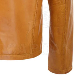 Ropa cálida de invierno Chaqueta de cuero transpirable para hombre Ropa informal Chaqueta de cuero para hombre a precio asequible - Product Image 6