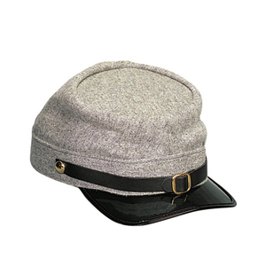 Gorra Kepi de algodón transpirable con trenza decorativa y botones laterales, perfecta para uniformes de moda o eventos de disfraces - Product Image 6
