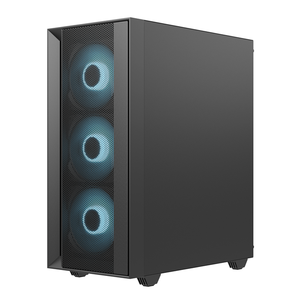 <span class=keywords><strong>PC</strong></span> de escritorio de aluminio negro Computadora para juegos Popular OEM Negro ATX MATX Estuche para computadora Estuche para juegos - Product Image 6
