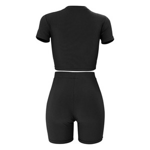 Ensemble de leggings et de soutien-gorge de yoga respirant à logo personnalisé de haute qualité pour femmes, vêtements de sport pour la salle de sport et l'entraînement - Product Image 6