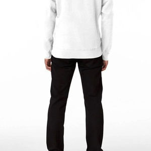 Jersey básico personalizado con estampado de pantalla y logotipo bordado en blanco, sudaderas con capucha personalizadas lisas para hombre, precio al por mayor - Product Image 6