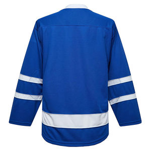 Jerseys de hockey sobre hielo reversibles unisex de alta calidad servicio OEM de tela transpirable personalizable disponible - Product Image 2