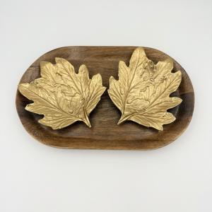 Juego de 2 Cuencos para Frutos Secos Hechos a Mano con Bandeja, Estilo Lujoso y Diseño Moderno de la India por R B Overseas al Precio Más Bajo en Oferta - Product Image 6