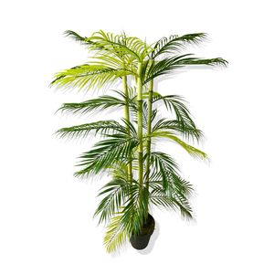 Albero artificiale 3 tronco di bambù CIKAS 120 CM vaso di produzione