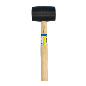 Martello in gomma nera da 500 grammi - Product Image 1