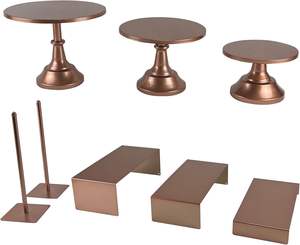 metal <b>Cake</b> <b>Stand</b> Holder Round Metal Dessert Display Cupcake <b>Stand</b> exporter Serving Platter for Weddings - Product Image 3