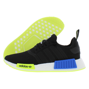 Chaussures Adidas Nmd_R1 pour hommes Couleur : Noir/Lime 100% authentiques - Product Image 1