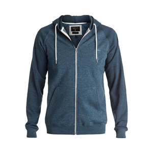 High Quality Customizable <b>Full</b> <b>Zip</b> up Hoodie Cotton Polyester <b>Sweatshirt</b> with Embossed Print OEM Customized - Product Image 6