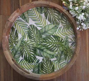 Bandeja de Madera Real Hecha a Mano para Bodas, Bandeja Decorativa para Mesa, Bandeja de Servicio para Catering, Diseño Moderno de Casa de Campo para Hoteles - Product Image 4