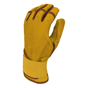 Guantes de bateo de cuero para mayor comodidad y transpirabilidad con logotipo personalizado Guantes de bateo de béisbol de cuero Premium - Product Image 3