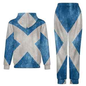 Mejor Precio Hombres Sublimación Chándal Venta al por mayor Logotipo personalizado Pullover 100% Poliéster Cuello con capucha Regular Mejor chándal para hombres - Product Image 4