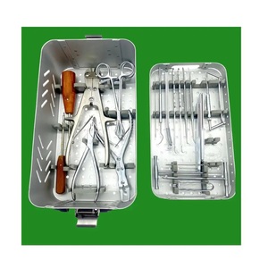 Matériel en acier de kit d'instruments chirurgicaux de petit os de source d'alimentation manuelle de mini ensemble orthopédique - Product Image 1
