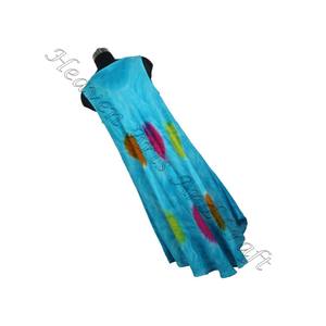 Robe longue sans manches pour femmes, vêtements de plage, Tie Dye - Product Image 4