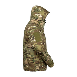 Chaqueta Softshell Impermeable y Transpirable con Estampado de Camuflaje Gráfico Personalizado, para Caza y Montañismo, con Múltiples Bolsillos - Product Image 5