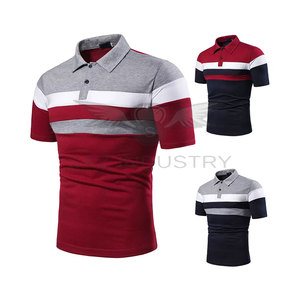 Polo de diseño personalizado para hombre, Camiseta lisa de alta calidad para deportes, informal, bordado inteligente, venta al por mayor - Product Image 3