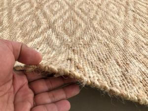 ชุดพรมปูพื้นสำหรับห้องนั่งเล่นโรงแรมชุดพรมทอปอกระเจา100% เรขาคณิตหรูหราทันสมัยราคาโรงงาน - Product Image 5