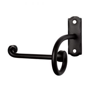 Portarrollos de Papel Higiénico de Metal de Calidad Deluxe, Portarrollos de Papel para Fregadero de Cocina, Acabado Negro, Soporte de Pared - Product Image 2