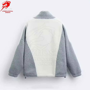 Modern <b>Men</b> Sherpa <b>Coats</b> Lining <b>Long</b> Sleeve Warm Outerwear For Cold Weather Travel And <b>Winter</b> Wear For Best Price - Product Image 2